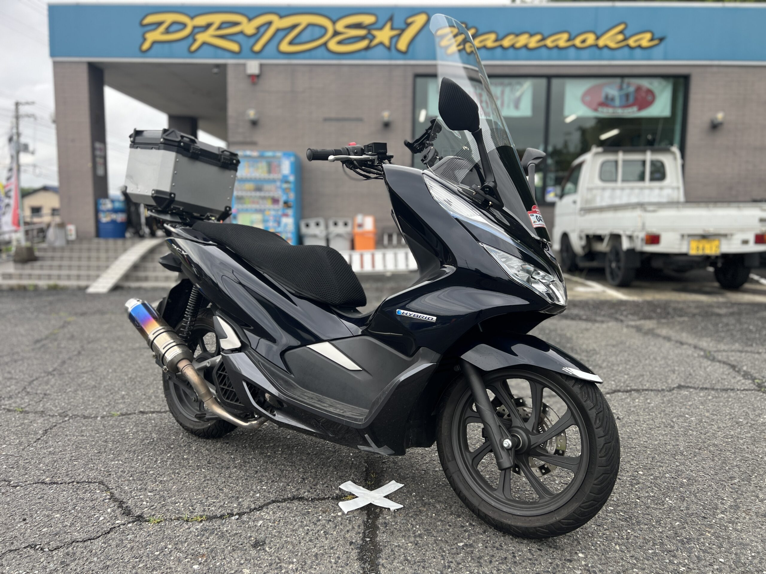 PCXハイブリッド　オイル交換